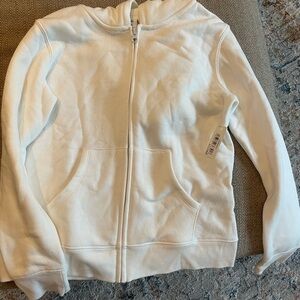 Brand new with tags. Amazon essentials hoodie zip up size XL but runs v small